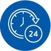 24 hour operation