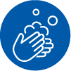 lathering rinsing icon
